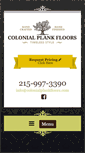 Mobile Screenshot of colonialplankfloors.com